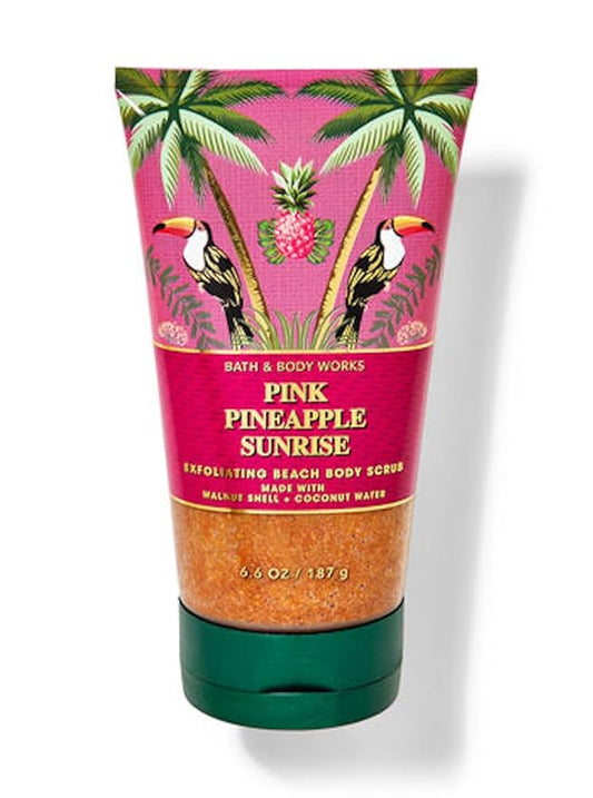 Bath and Body Works Pink Pineapple & Sunshine Creamy Body Scrub 6.6 Ounce (Pink Pineapple & Sunshine)