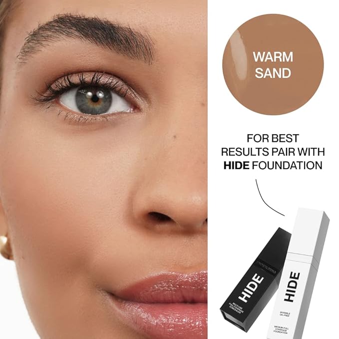 HIDE Liquid Concealer, Warm Sand, 0.5 fl. oz.