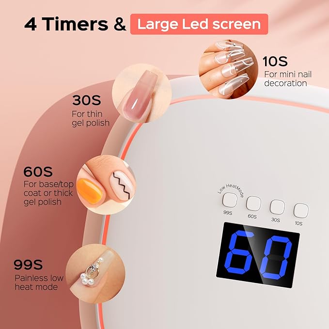 Bolasen led nail lamp -