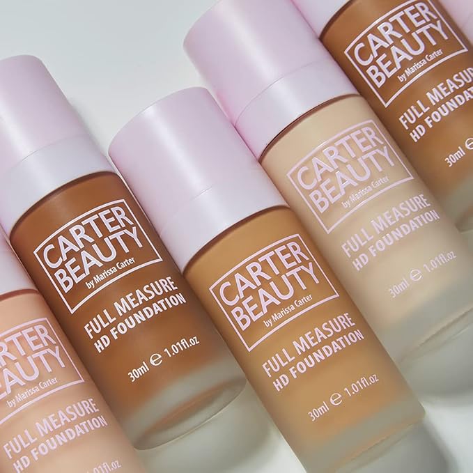 Carter Beauty By Marissa Carter Half Measure Dewy Foundation - Water-Based, Light-To-Medium Sheer Finish - Vegan And Cruelty Free, Paraben And Sulfate Free - Vanilla Fudge - 1.01 OZ