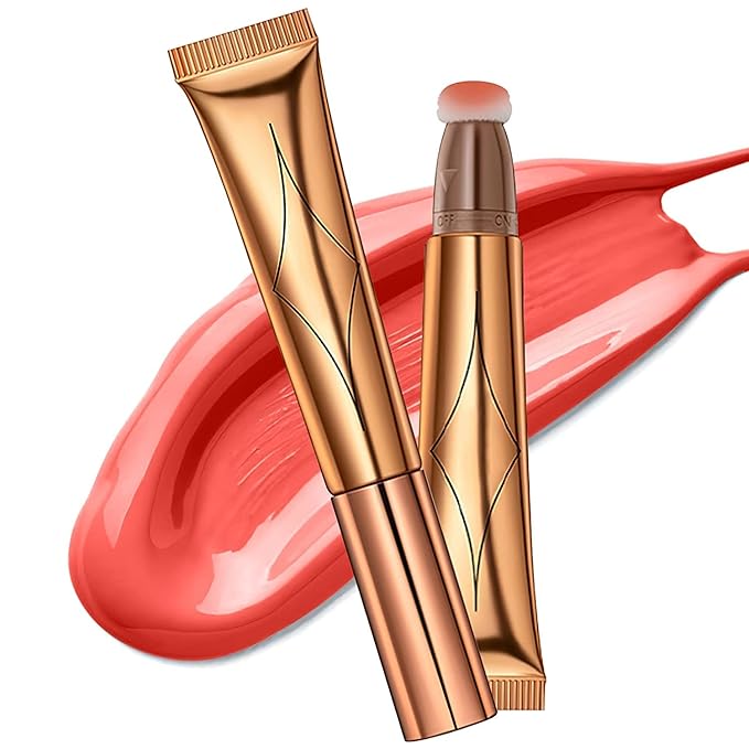 Contour Beauty Wand, Liquid Face Concealer Contouring Highlighter Blush Peach)