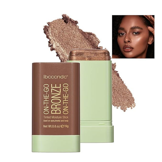 Cream Contour Stick,Bronzer Contouring Stick Facial Cream Highlight 04-Beach Glow
