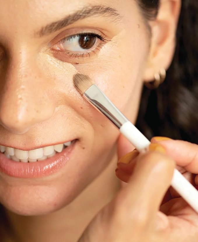 Ere Perez - Natural Lychee Crème Corrector | Vegan, Cruelty-Free, Clean Beauty (Dos – Honey Beige, 0.33 oz | 10 ml)