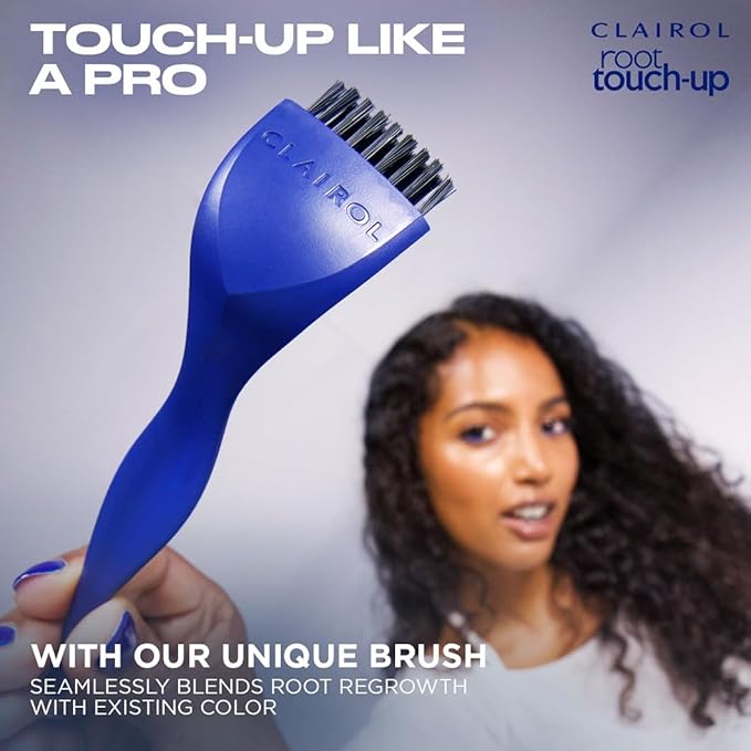 Clairol Root Touch-Up by Nice'n Easy Permanent Hair Dye, 6 Light Brown Hair Color, Pack of 2