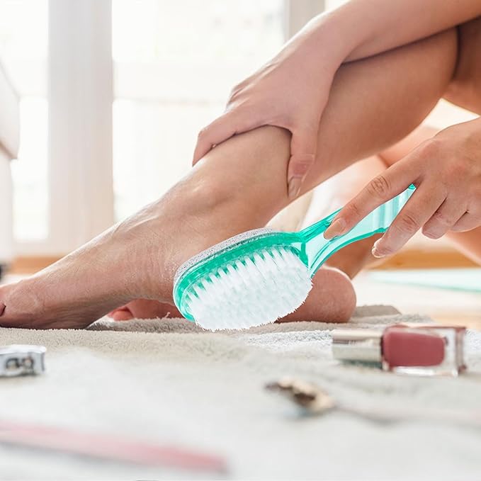 2 pcs foot brush for