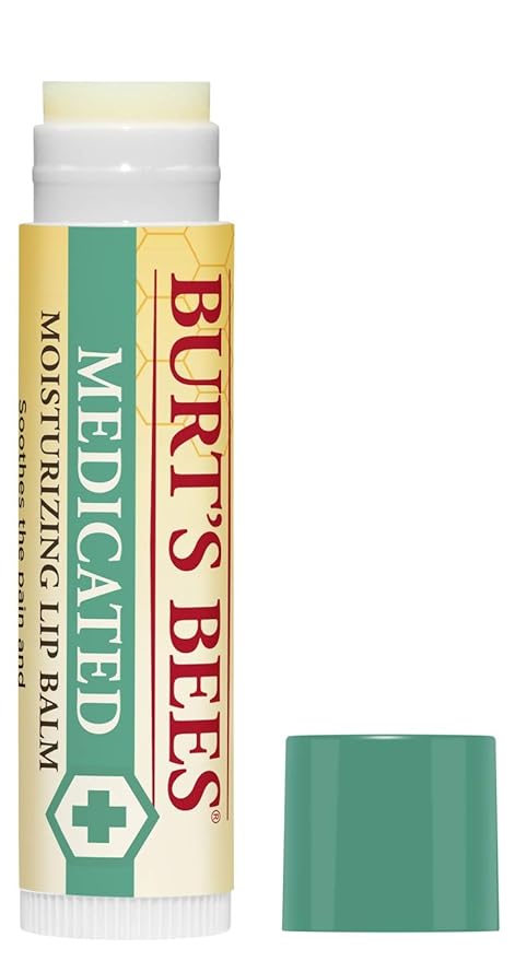 Burt's Bees Medicated Lip Balm, With