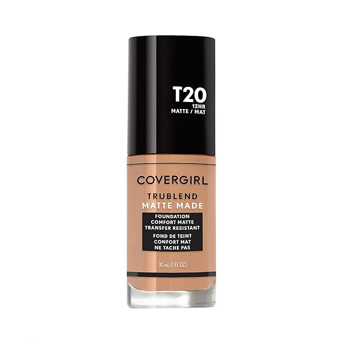 COVERGIRL TruBlend Matte Made Liquid Foundation, Soft Honey, of 1)