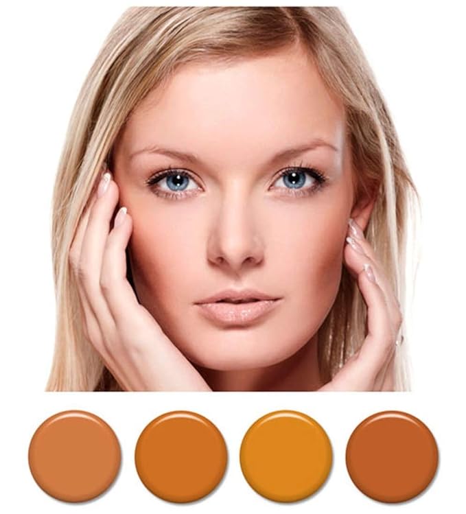 4pc MEDIUM complexion Professional Airbrush Cosmetic 2 oz