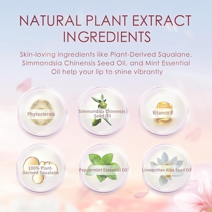 CATKIN Lip Balm Color Tinted Lipstick Ultra Hydrating Lip Deep Moistrurize Chapstick with Vitamin E Nourishing For Cracked & Dry Lips 0.12 oz (2pcs（01+10）)