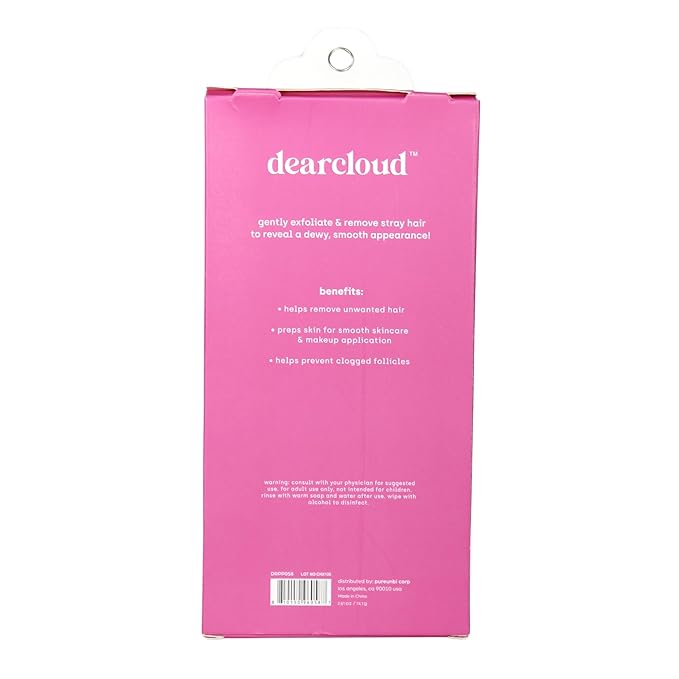 Pretty in Pink Straight-Edge Dermaplane Razors – Set of 6 – Flawless Facial Hair Remover, Dermaplane Razor for Women Face & Exfoliation Tool (Pretty in Pink)