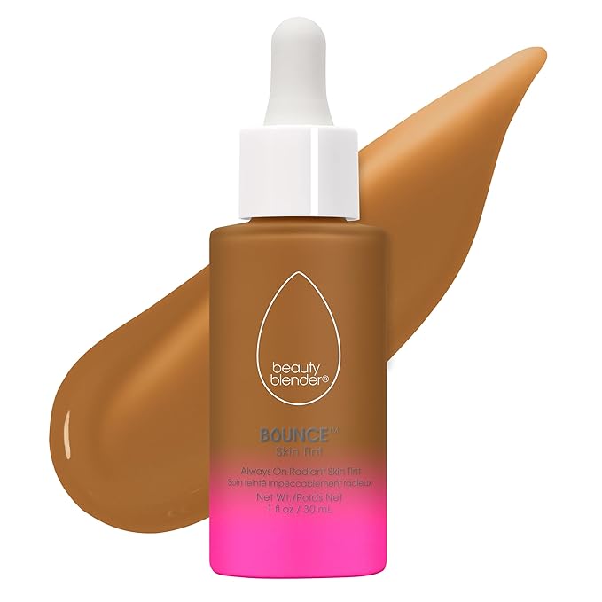 Beautyblender 12-Hour Always on Radiant Skin Tint, Breathable Serum Foundation Stays Put for All Day Long Wear, Infused with Hyaluronic Acid & Niacinamide, Deep 2