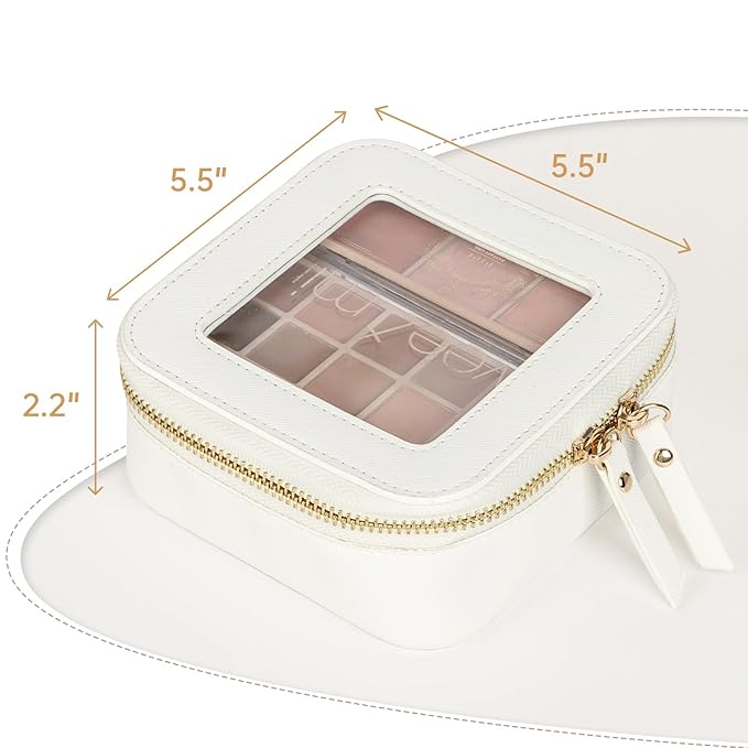 Clear makeup bag, small makeup