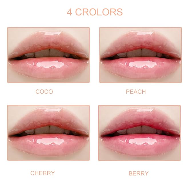 Bowitzki 2 Pcs Color Changing Lip Oil Lip