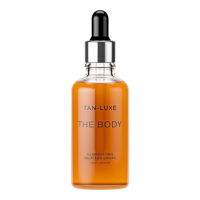 TAN-LUXE The Body - Illuminating Self-Tan Drops, 50ml - Cruelty & Toxin Free - Light/Medium