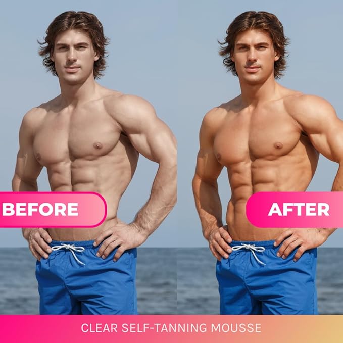 MAN TAN CLEAR SELF TANNING