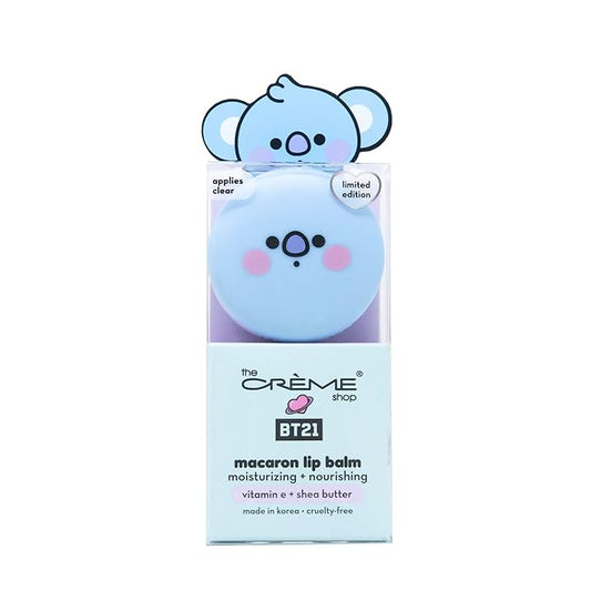 The Crème Shop | BT21 Baby - KOYA Macaron Lip Balm - Soda Pop (Clear)