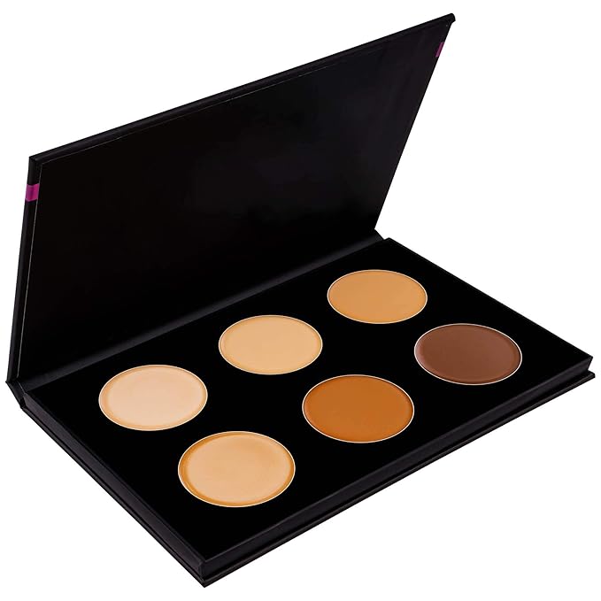 SHANY Foundation/Cream Contour & Highlighting Palette - Layer 1 - Refill for the 6 Layer Mini Masterpiece Collection Makeup Set