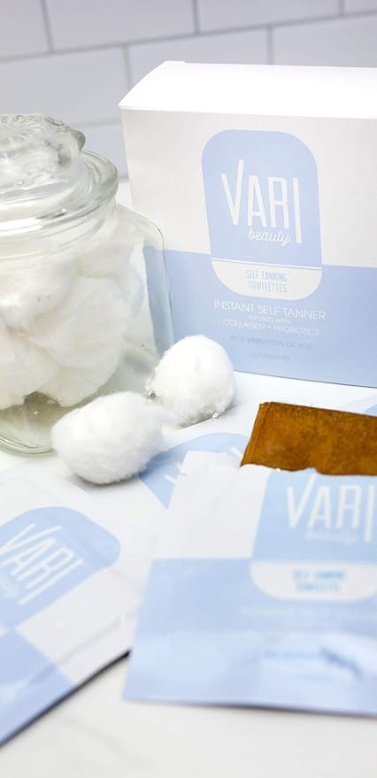 Vari Beauty Self-Tanning Towelettes (4"