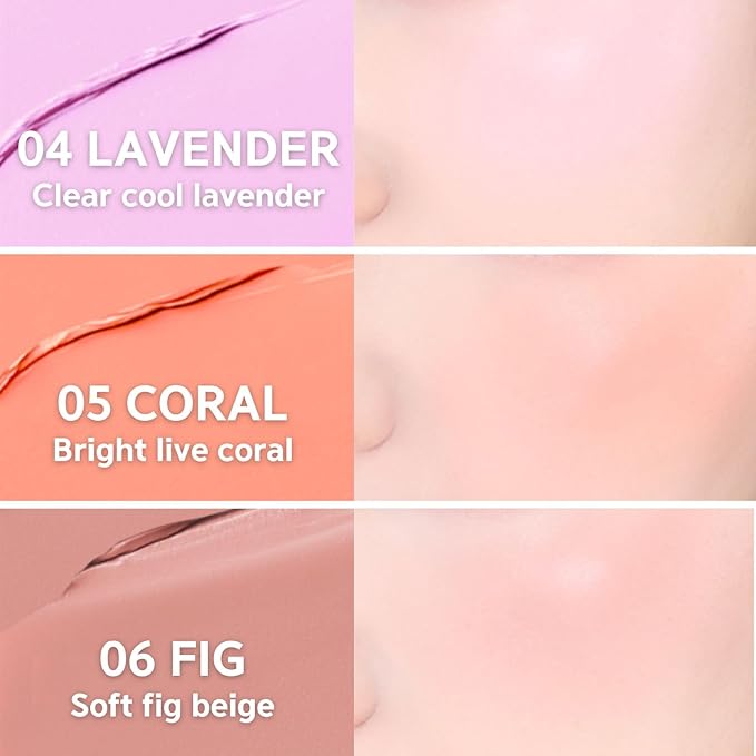 BBIA Ready To Wear Downy Cheek Cream Blush 8 Color - Creamy Blendable & Buildable Blush Dewy Texture & Matte Finish High Pigment Longlasting Lightweight Natural Face Makeup, 0.12oz (06 DOWNY FIG)