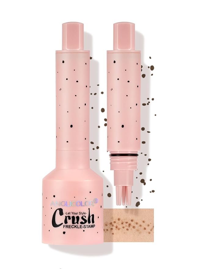 Faux Freckle Pen, Fake Freckle Stamp, Long Lasting, Waterproof, Smudge-proof, Transfer-proof, Natural Sun-kissed Makeup, Suitable for All Skin Types, Vegan & Cruelty-Free (02#Medium, 1.5g)