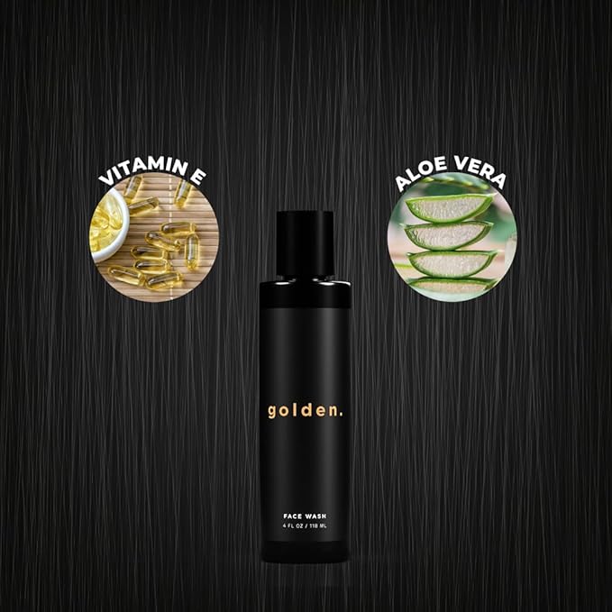 Golden Grooming Co. Men Face Wash oz.