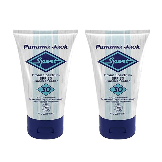 Panama Jack Sport Sunscreen Lotion - Non-Greasy,