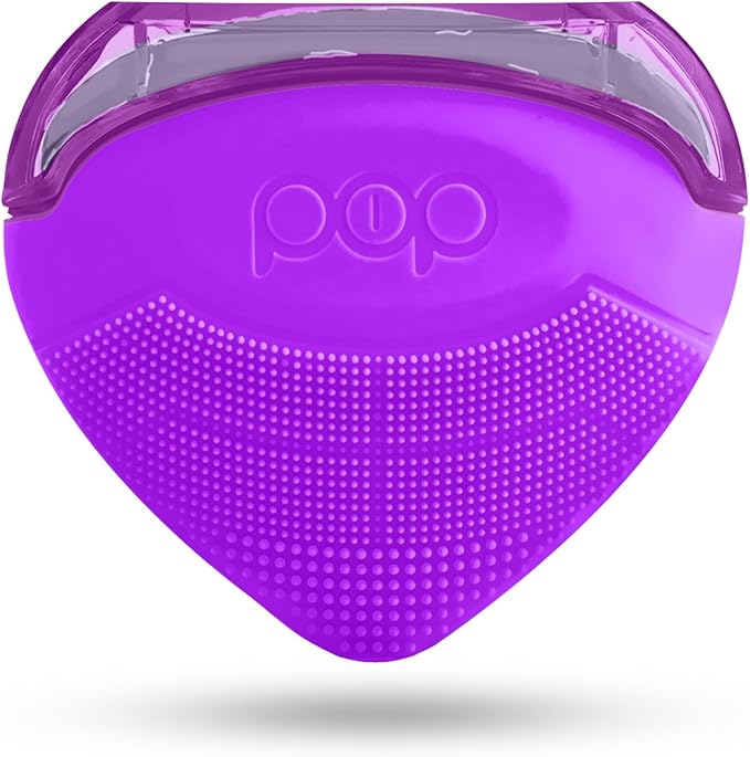 Pop Sonic Strawberry 3 in 1 Skin Exfoliating Cleanser Clean Massage Exfoliate (Purple)