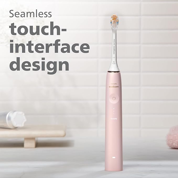 Philips Sonicare 9900 Prestige Rechargeable Electric Power Toothbrush with SenseIQ, Pink, HX9990/13