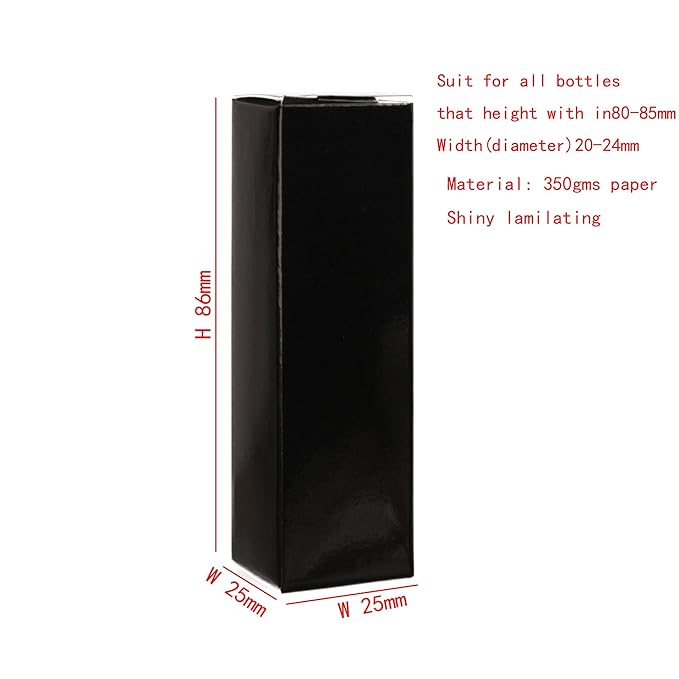 COSIDEA 25pcs 25 * 25 * 86mm Craft gloss