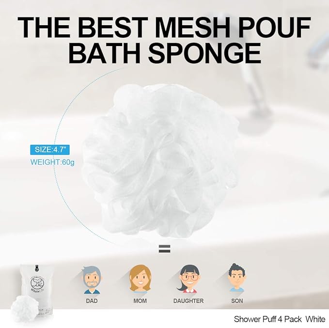 Loofah sponge bath sponge for