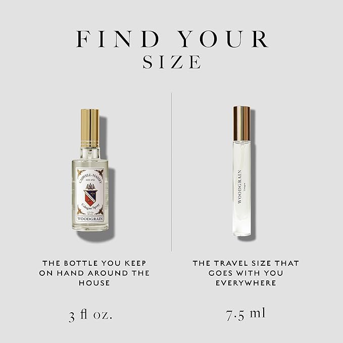 Caswell-Massey Greenbriar Cologne Spray, Classic and Zesty Scent with Citrus, Sage & Patchouli, Fragrance for Men, Made in USA, 0.25 Oz