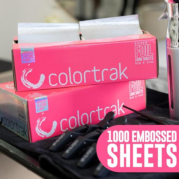 Colortrak Embossed Sheets Silver Aluminum