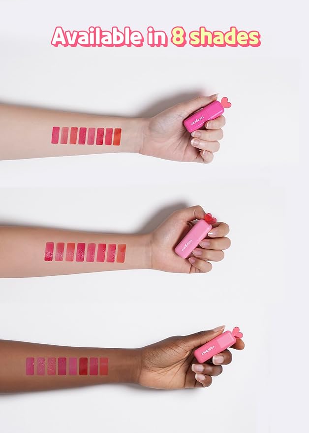 COLORGRAM Juicy Blur Tint 06 Spring Peach | Daily Semi-Matte, Semi-Glossy, Long-Lasting Lip Stain, Moisturizing, Buildable & Blendable, highly Pigmented (0.12 Fl. Oz.)