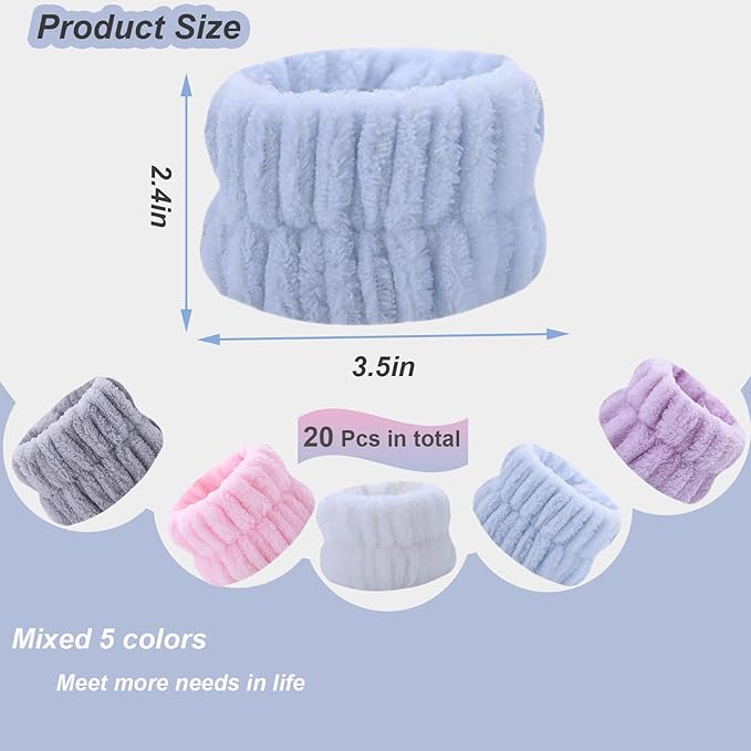 20 pcs wrist bands for