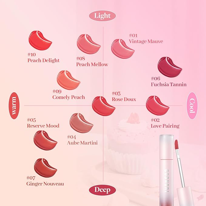 COSNORI Water Blurry Tint - Vegan Blurry Lip Vegan