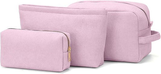 3 pieces makeup bag cosmetic