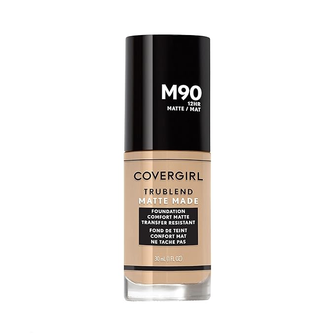 COVERGIRL TruBlend Matte Made Liquid Foundation, Perfect Beige
