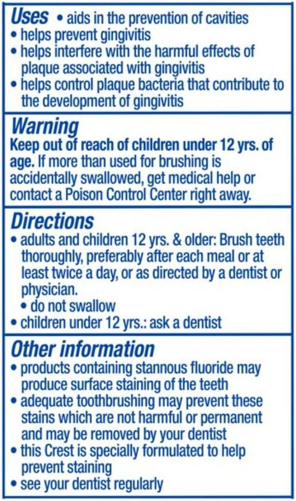 Crest Premium Plus Anti-Bacterial Toothpaste, Smooth Peppermint Flavor 7.0 oz (Pack of 3)