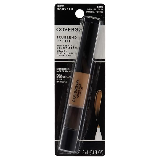 COVERGIRL Trublend It's Lit Concealer, Medium/Deep D1-D5, 0.10 0.10 Ounce