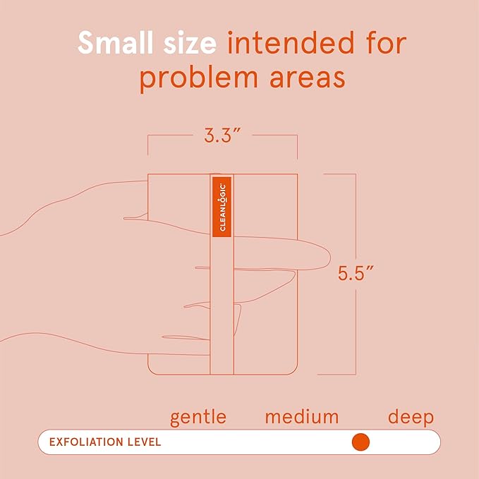 Cleanlogic bath and body exfoliating