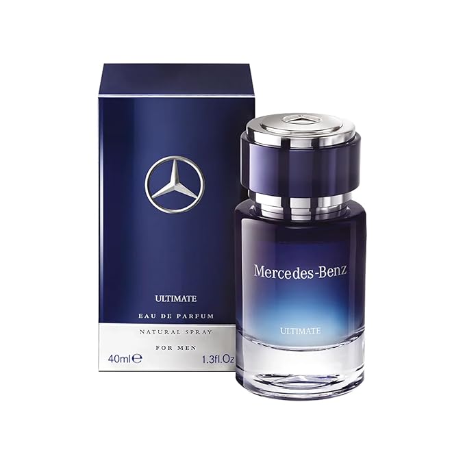 Mercedes-Benz for Men Ultimate - Eau de Parfum - Long Lasting Cologne for Men - Amber and Patchouli Cologne - Travel Size Perfume - 1.3 oz EDP