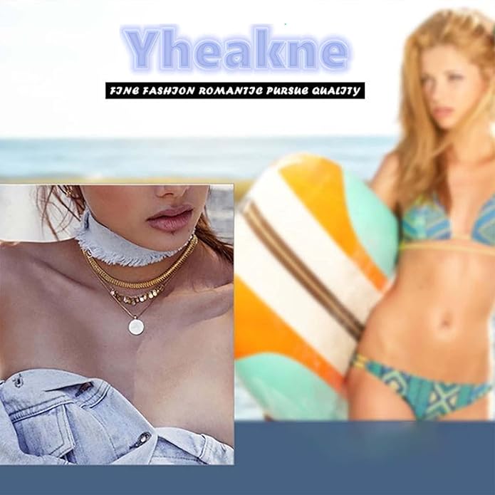 Boho Waist Chain Gold Belly Body Chain Summer Bikini Waist Chain Beach Body Jewelry for Women and Girls