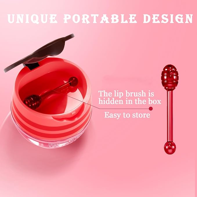 Bee Lip Balm Honey Pot, 2 Exfoliator