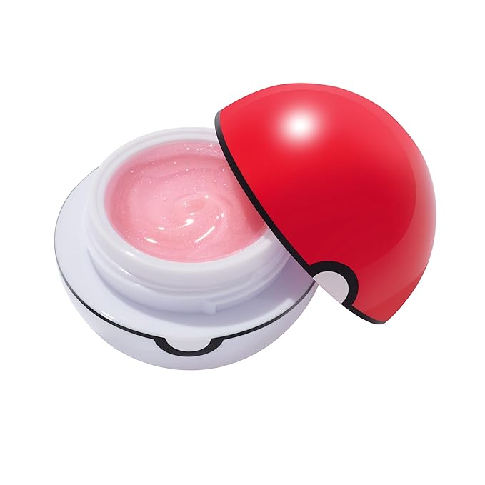 ColourPop x Pokémon Lip Mask - You're a Catch Leave-On Lip Moisturizer & Overnight Lip Treatment - Replenishes Dry Lips with Shea Butter & Vitamin E - Berry (0.07 oz)
