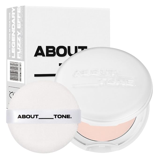 Sebum Cut Powder Pact 0.28oz - Extreme Sebum Control Pressed Powder Compact with Mirror and Puff Non-Dry Oil Cut Ultra-Fine Texture Face Makeup Finishing Setting Fixing Longlasting Vegan