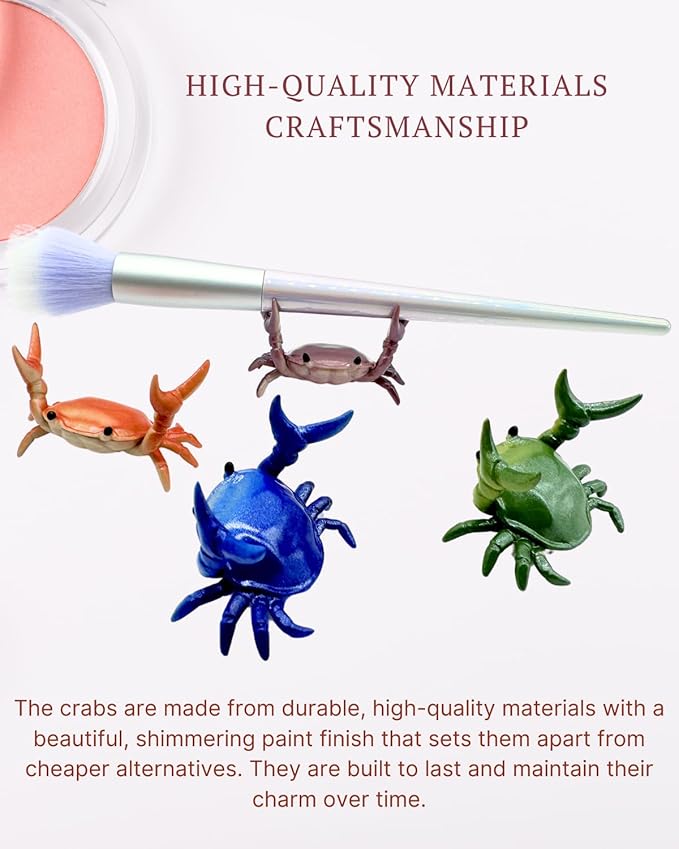 Crab makeup brush holder, perfect
