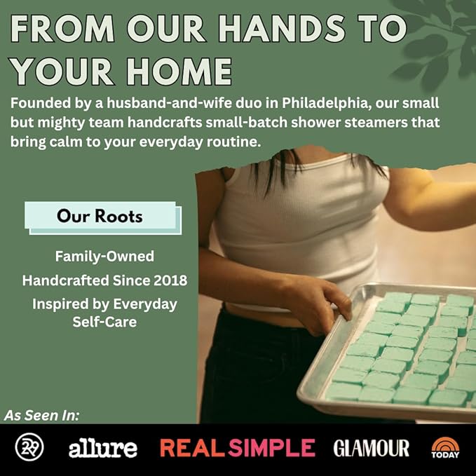 Shower Steamers Aromatherapy Variety Pack - Shower Bombs Made in The USA - Aromatherapy Bath Gifts for Women - Back to School Gift - Shower Tablets Mothers Day Gift