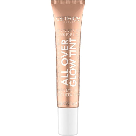 Catrice | All Over Glow Tint | Multi-Use Liquid Highlighter | Eyes, Cheeks, Lips & Body |WIth Vitamin C & Niacinamide, | Long-lasting & Lightweight | Vegan & Cruelty Free (030 | Sun Dip)