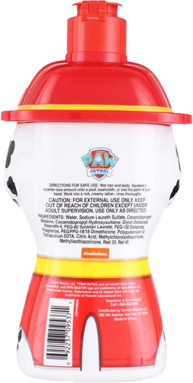 Taste Beauty “PAW Patrol” 3-in-1 Kids’ Shampoo, Kids’ Conditioner, and Kids’ Bodywash, 14 Ounces, (Scent)