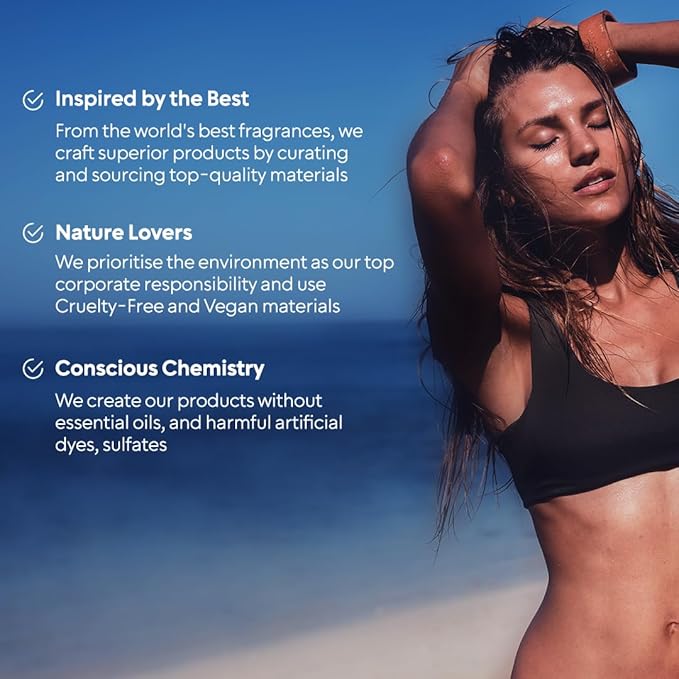 BellaVita Luxury SKAI Aquatic Unisex Cologne (3.48 fl.oz) Gift | Unisex Fresh Cologne Perfume | Long-Lasting Body Mist with Bergamot & Pink Pepper | Clean, Natural & Cruelty-Free Vanilla Perfume